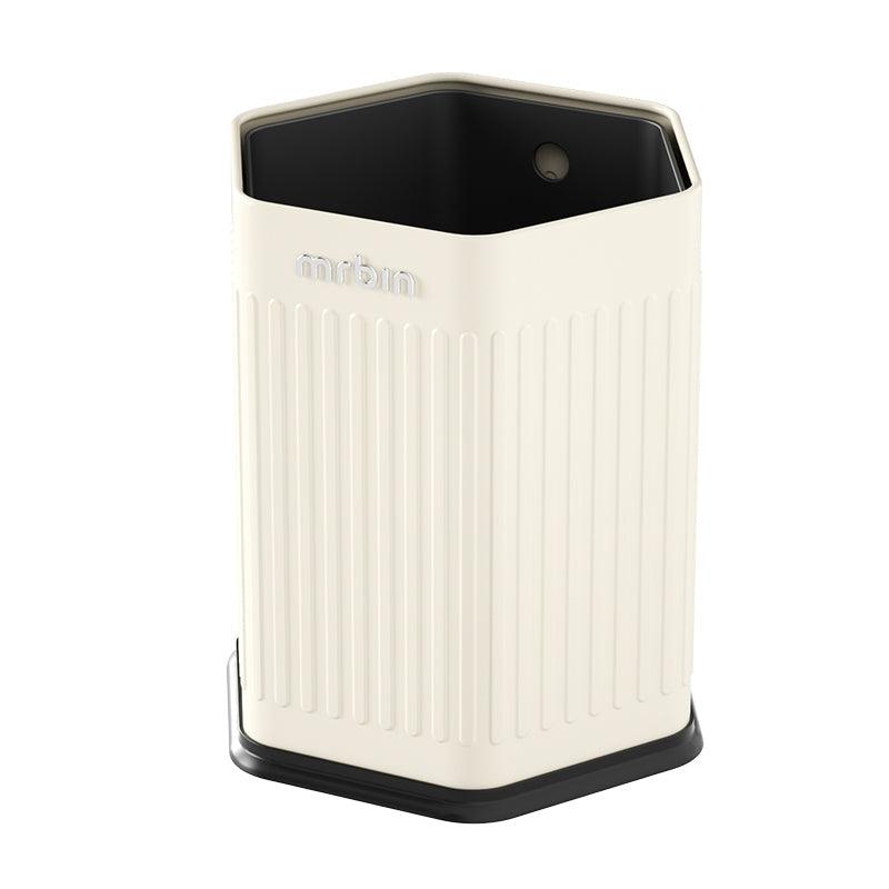 Stylish Double Layer Living Room Trash Can with Wide Opening & Odor-Proof Sealed Base - Perfect for Home, Office, and Kitchen Waste Disposal