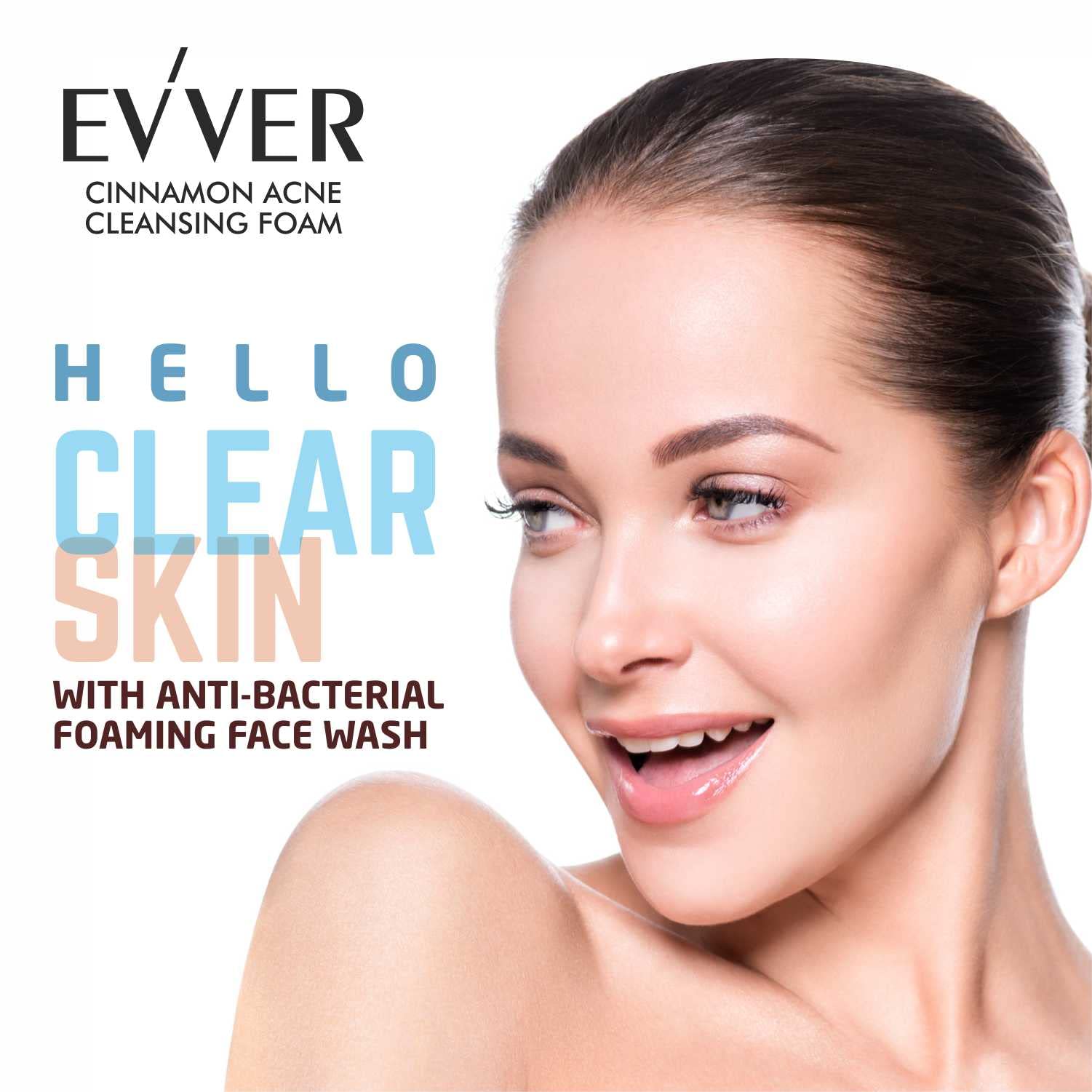 **Essentium Phygen Evver Cinnamon Acne Cleansing Foam with Tea Tree Oil – 100ml – Deep Cleansing for Oily & Acne-Prone Skin – Perfect for Daily Face Wash Routine**