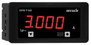 DPM48I200 48mm x 96mm LED Digital DC Ammeter & Voltmeter with 150mVDC Shunt Input - 0.5% Accuracy, 40-300VAC/DC Power Supply, IP54/IP65 - Perfect for Industrial Equipment, Solar Power Systems, and Electrical Panel Monitoring