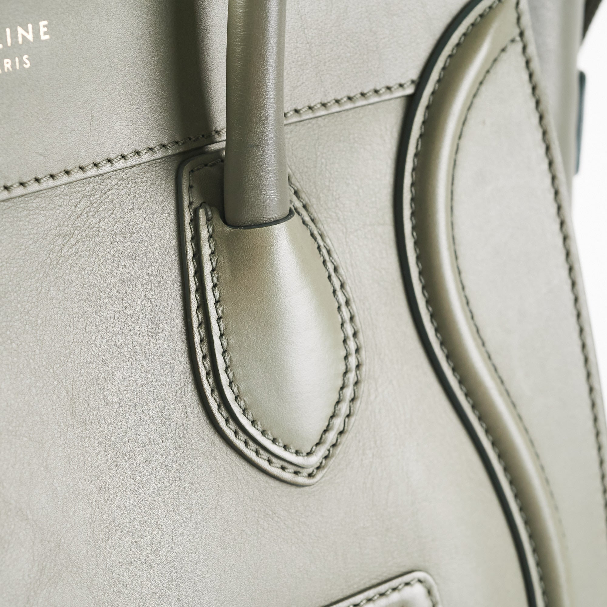 Celine Mini Luggage Bag in Grey - Stylish & Compact Handbag for Women | Perfect for Travel, Work & Everyday Use