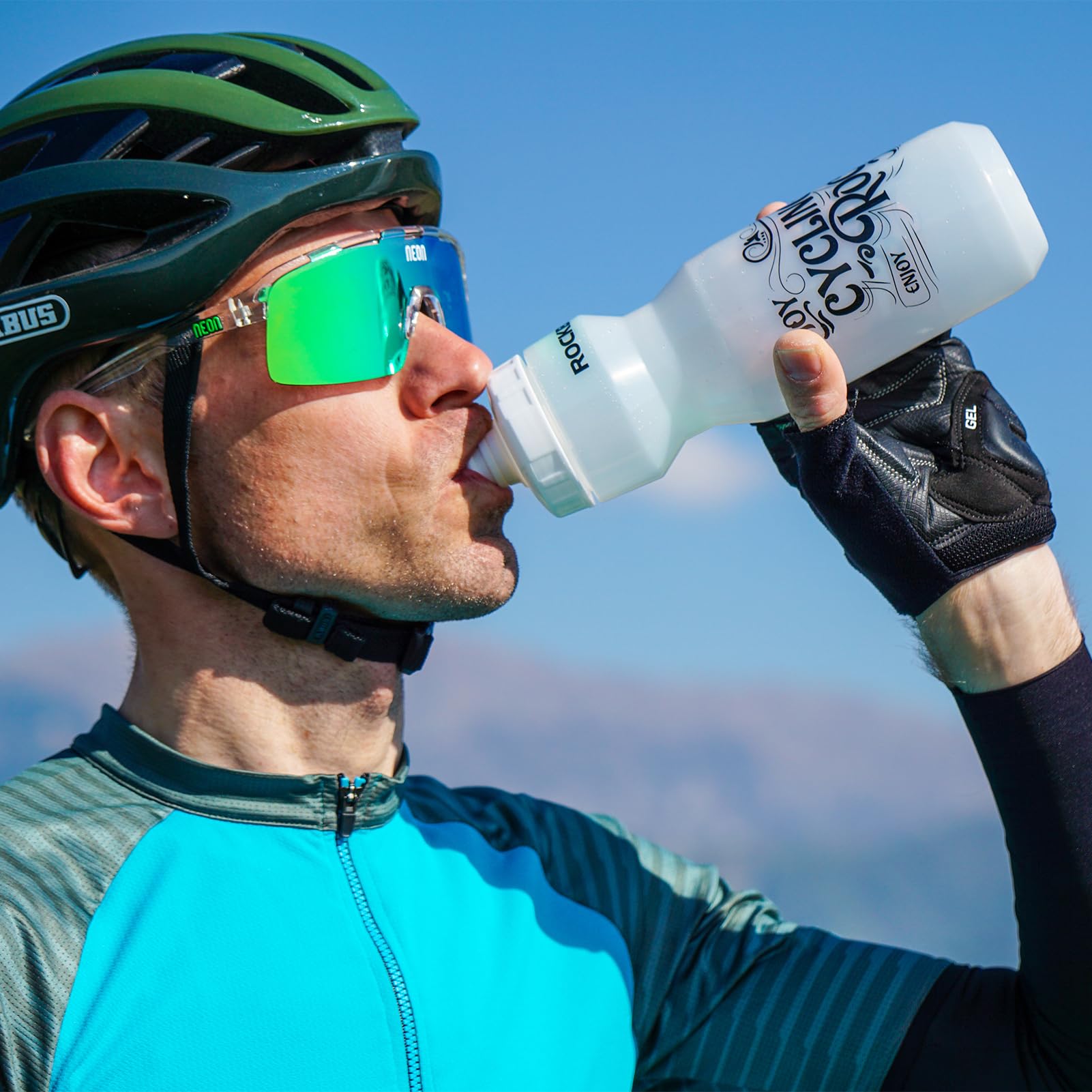 ROCKBROS 20-25oz BPA-Free Cycling Water Bottle for Road Bikes & MTB