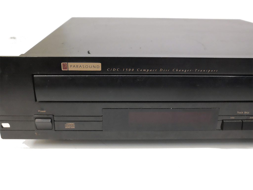 Parasound C/DC 1500 Compact 6-Disc CD Changer Transport - High-Quality Audio for Home Entertainment & Music Lovers