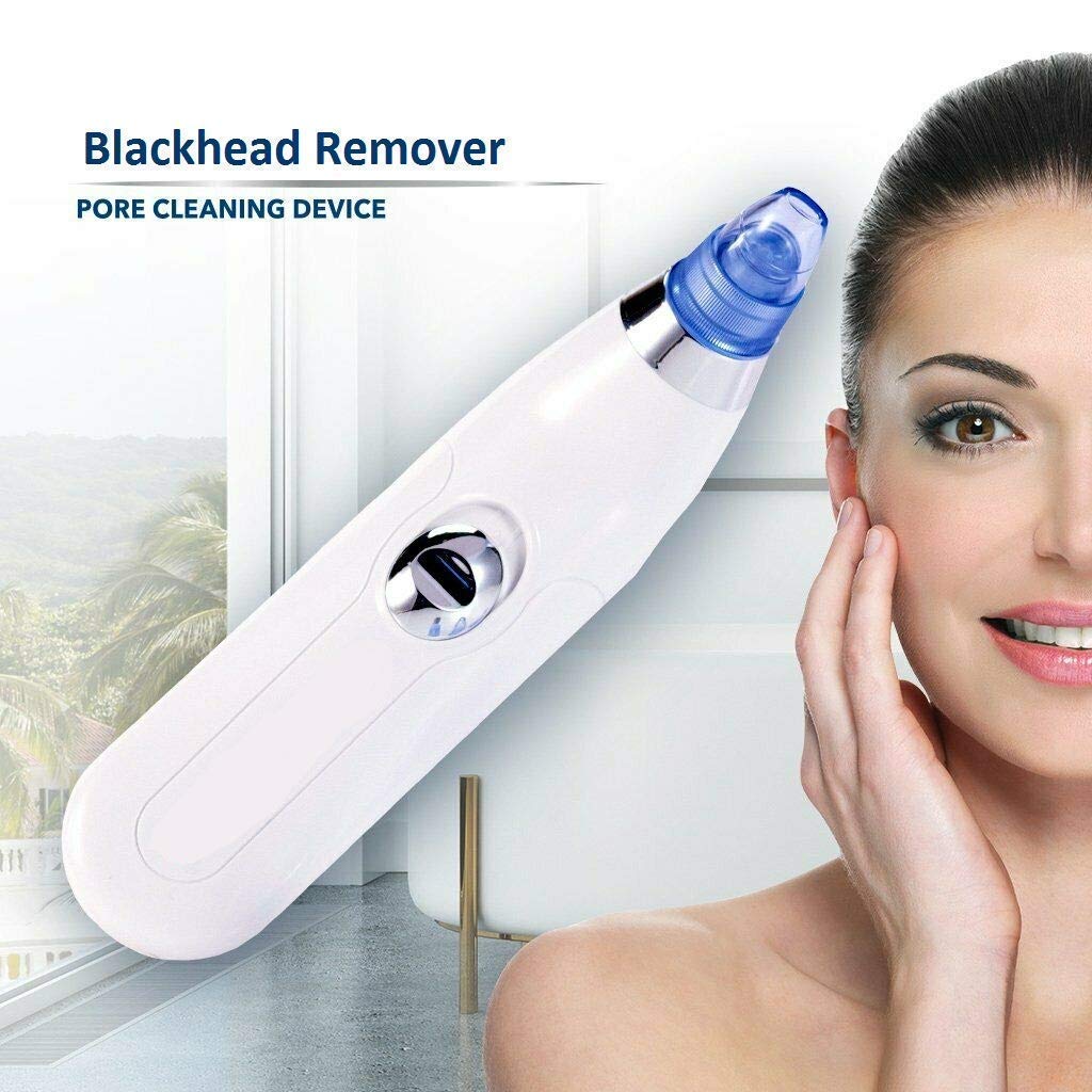 UCRAVO Blackhead Remover Vacuum Machine - Pore Cleaner & Pimple Extractor Tool for Women & Men | Facial Skin Care Device for Blackhead Removal & Deep Cleansing | Perfect for Daily Skincare Routine & Spa Treatments