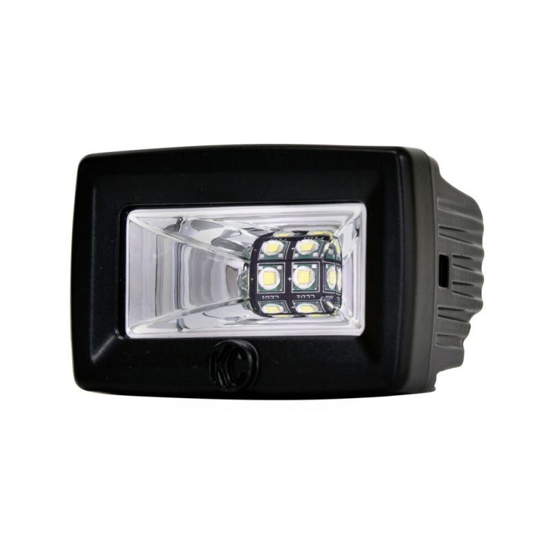 2 Pack C Series C2 LED Backup Lights - 20W Flood Beam for Emergency, Off-Road, and Outdoor Lighting