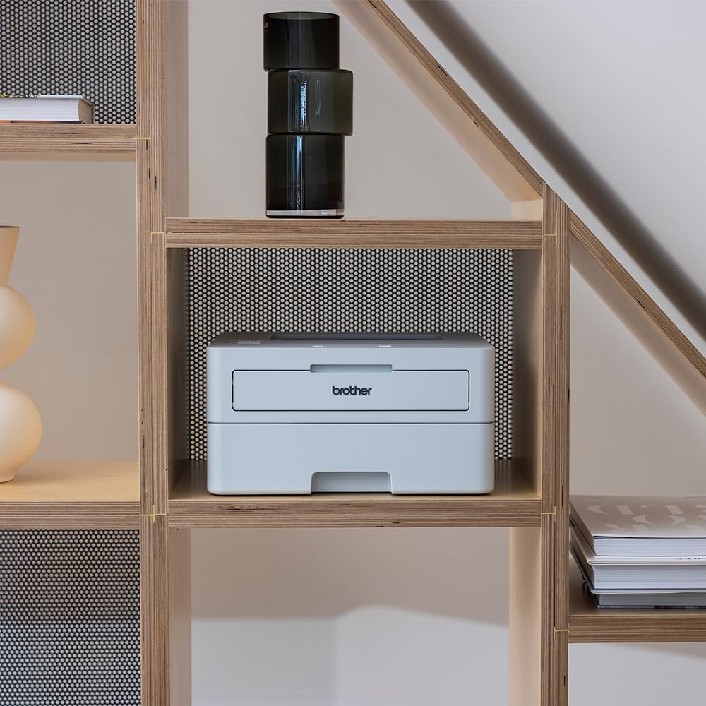 Brother HL-L2865DW Wireless Monochrome Laser Printer - Fast Printing, USB 2.0 & WiFi Connectivity - Compact A4 Printer for Home Office & Small Business Use