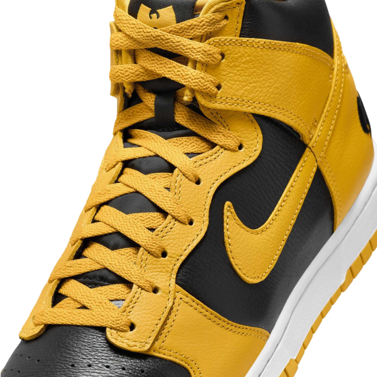 Nike Dunk High Retro Premium Wu-Tang Black Pollen White Sneakers - Limited Edition Hip-Hop Streetwear for Men & Women | Perfect for Urban Fashion, Skateboarding & Sneaker Collecting