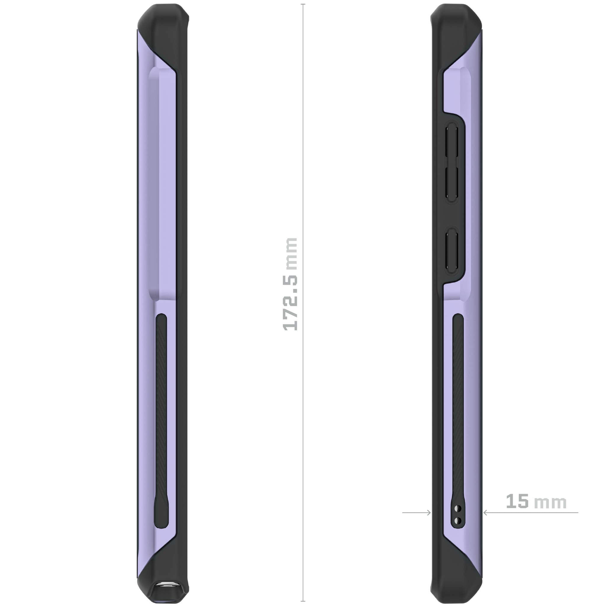 Galaxy S24 Series Ultra Thin Clear Aluminum Protective Case - Shockproof & Scratch Resistant Phone Cover for Samsung Galaxy S24/S24+/S24 Ultra | Perfect for Everyday Use, Travel & Outdoor Activities