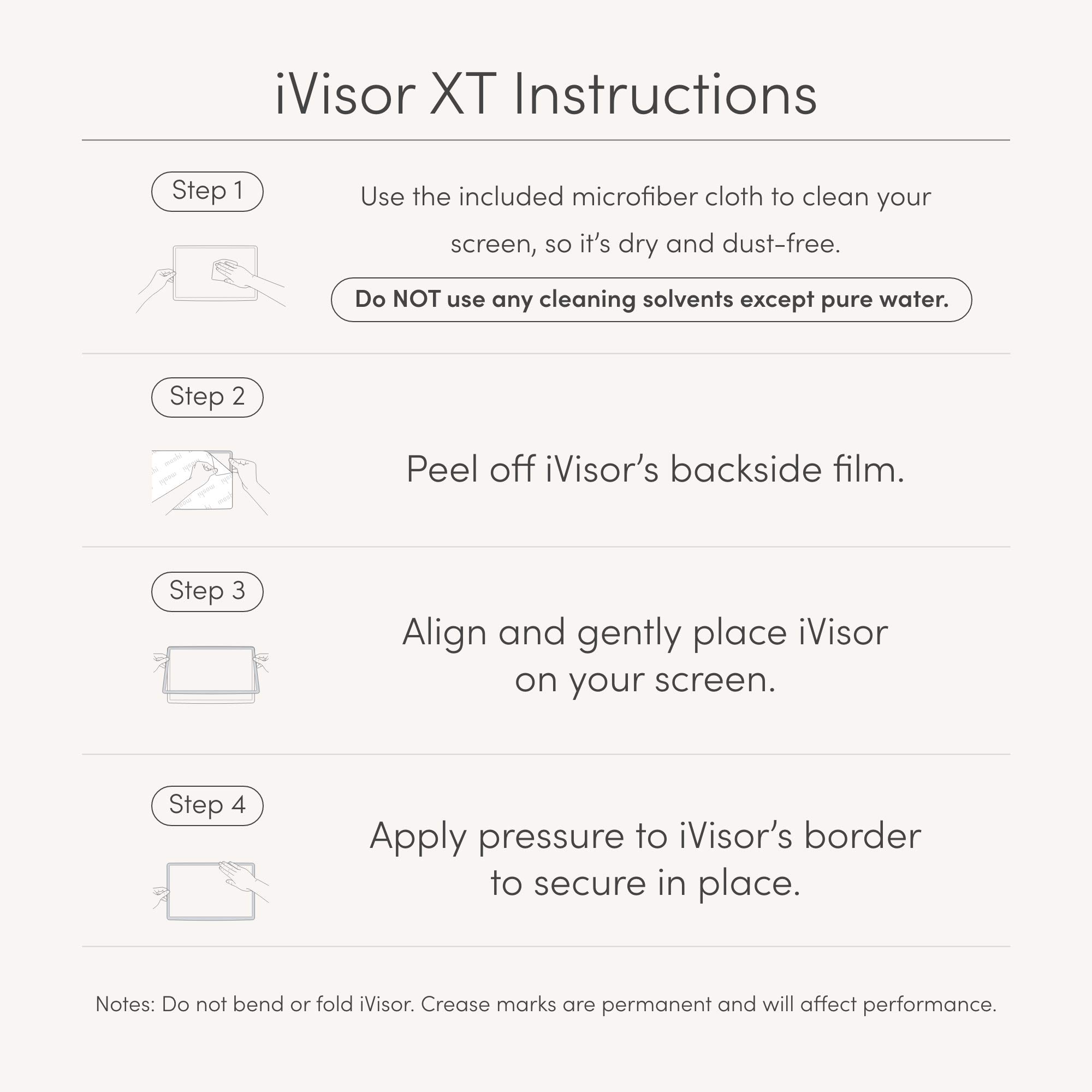 Moshi iVisor XT Clear Screen Protector for 13