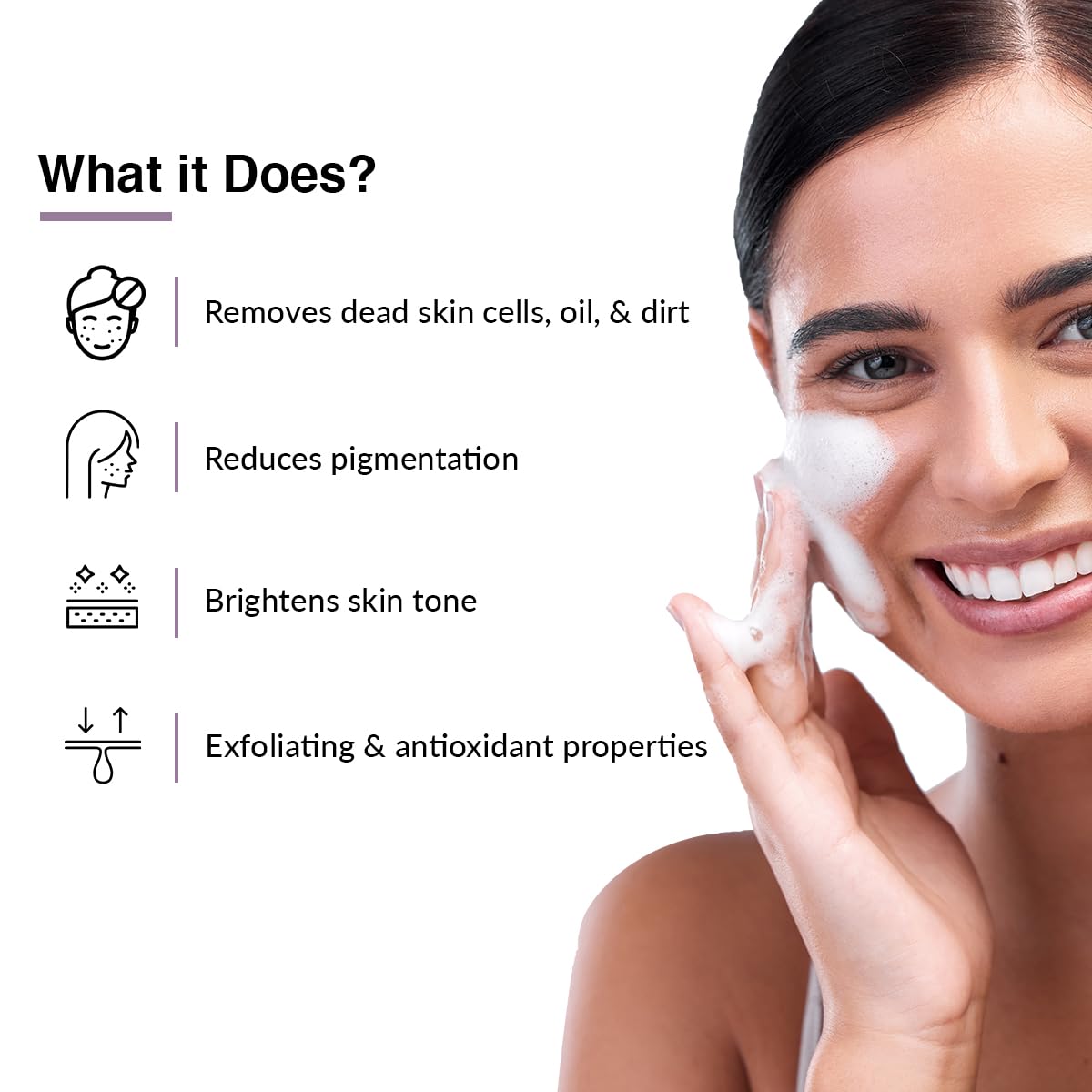 Fixderma Kojic Acid Soap with Epifager - Skin Brightening & Lightening Bar for Dark Spots & Melasma Treatment | Gentle Non-Drying, Non-Comedogenic Formula (75g) | Perfect for Daily Face & Body Cleansing to Achieve Even Skin Tone
