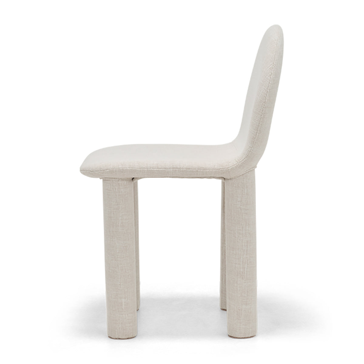 Byron Arch Dining Chair - Modern Wooden Dining Room Chair with Comfortable Cushion - Perfect for Kitchen, Dining Room, and Restaurant Use