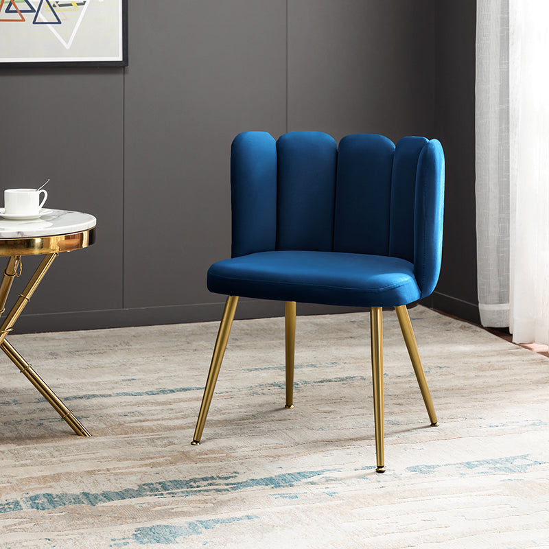 Elodia Side Chair - Modern Accent Chair for Dining Room, Living Room & Office - Sturdy Wooden Frame with Upholstered Seat - Perfect for Home Decor & Small Spaces