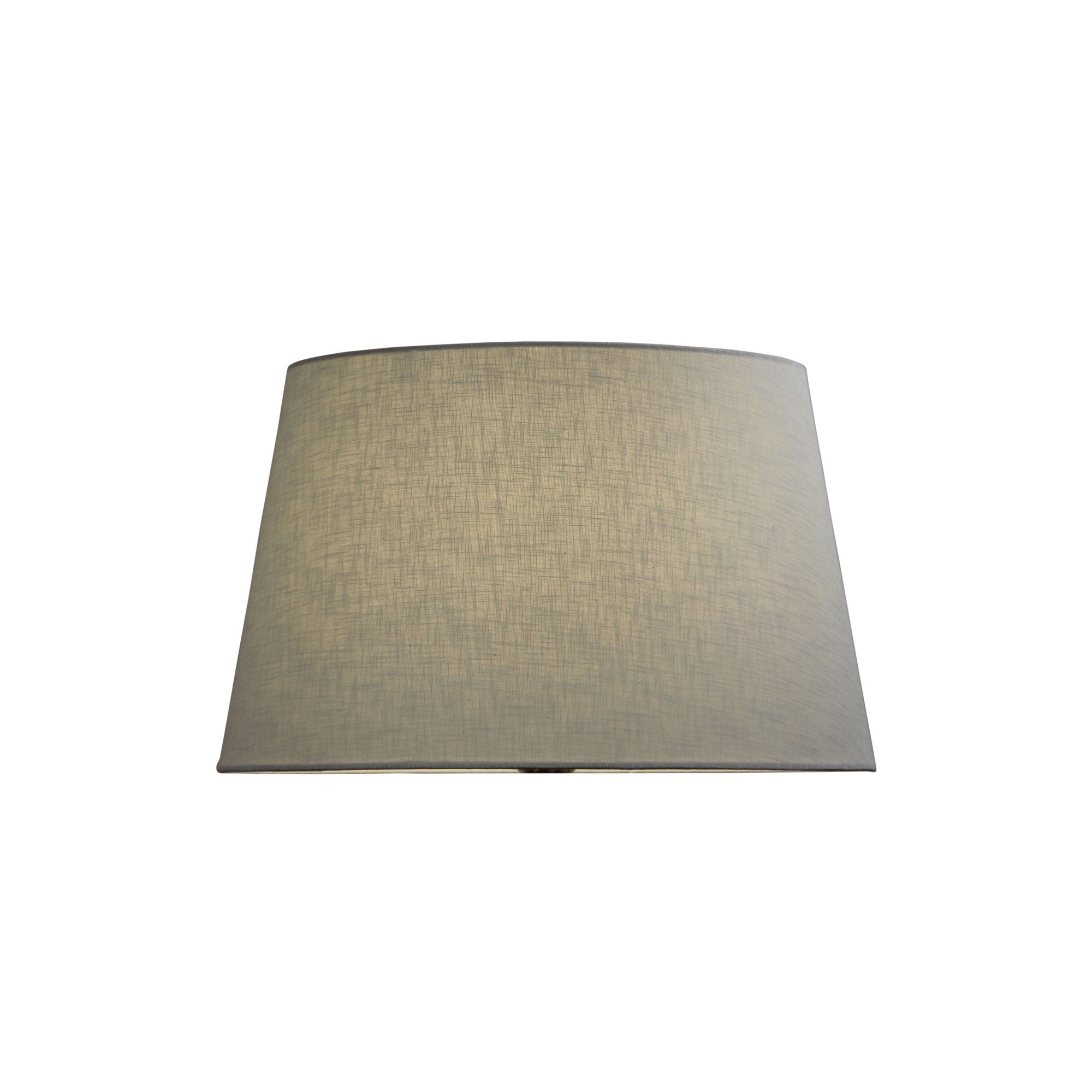 17 Inch White Linen Hardback Lamp Shade - Classic Elegant Lighting for Living Room, Bedroom & Dining Room Decor
