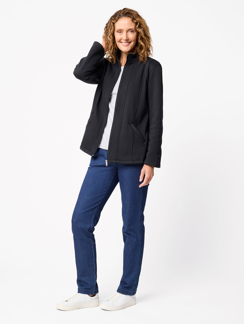 Linnie Fleece Jacket for Women - Soft & Warm Winter Outerwear - Cozy Casual Wear for Outdoor Activities, Hiking & Travel