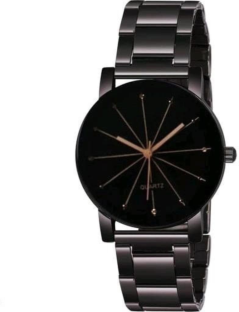 Watchstar Elegant Stainless Steel Analog Watch for Women & Girls - Waterproof Fashion Watch with Date Window - Perfect for Office, Dating & Everyday Wear