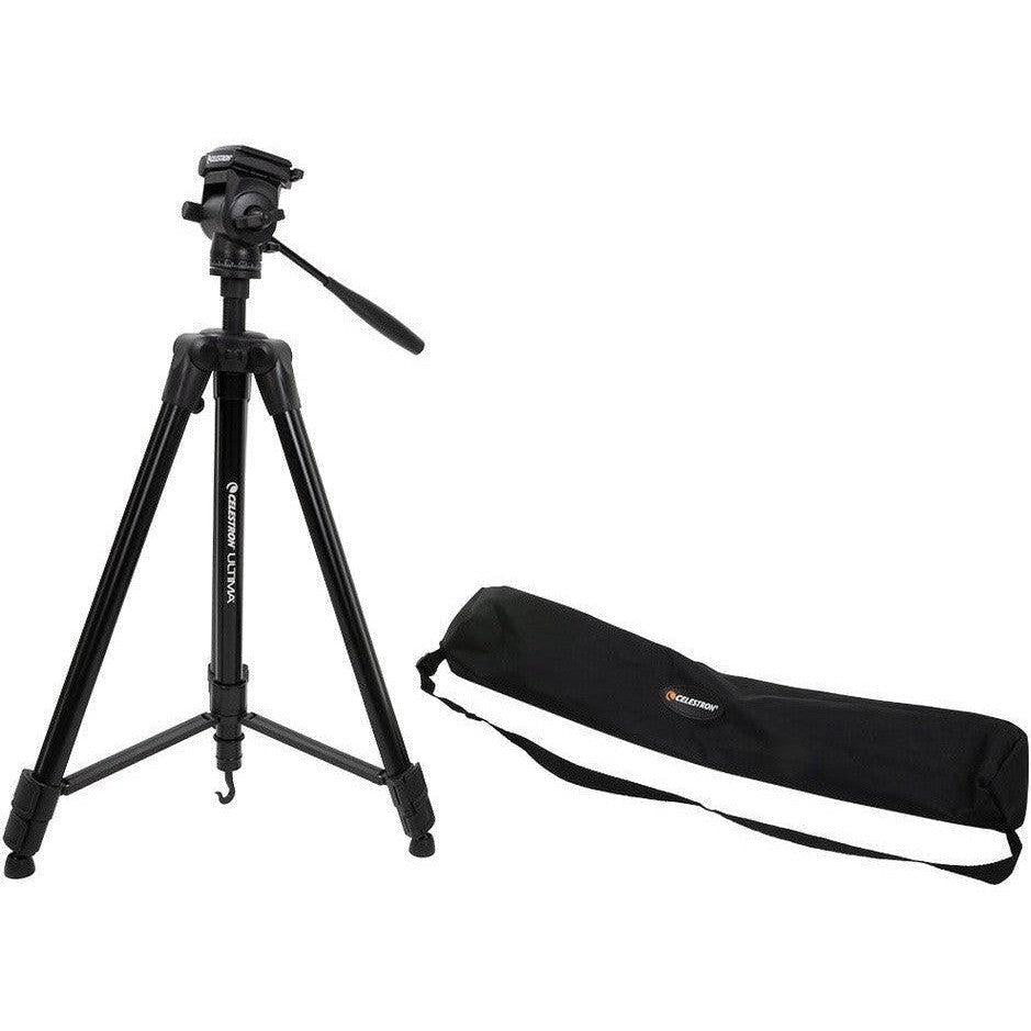 Celestron Ultima Tripod - Heavy Duty Aluminum Camera Tripod with Adjustable Height for Telescopes, Binoculars & DSLR Cameras - Perfect for Stargazing, Photography & Outdoor Adventures