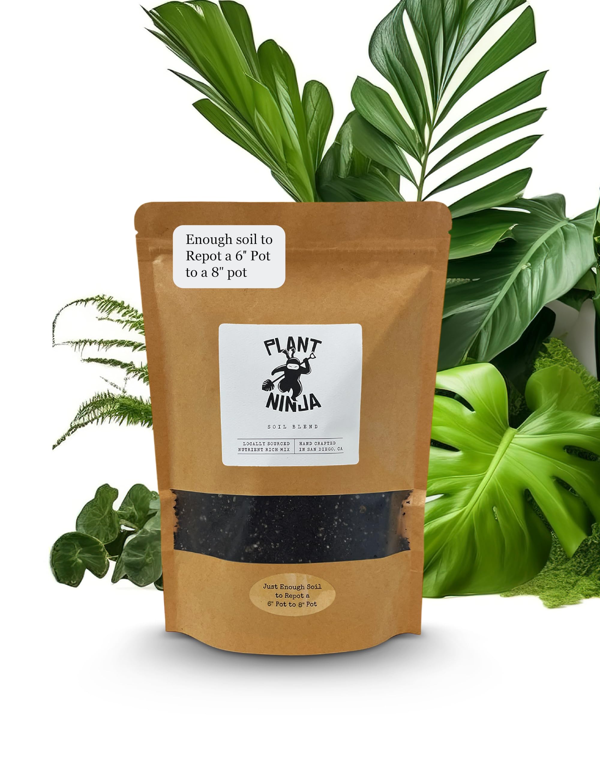 Premium Organic Potting Soil Mix with Perlite - Best for 8 Inch Pots, Indoor & Outdoor Plants - Ideal for Houseplants, Succulents, Vegetables & Flower Gardening Supplies - Perfect for Container Gardening, Raised Beds & Urban Farming