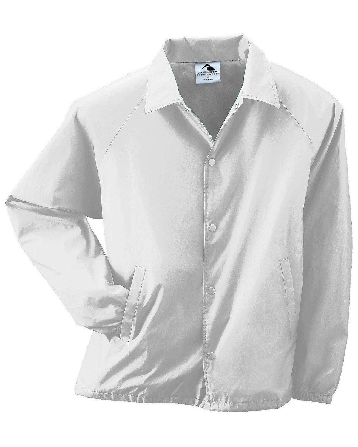 Augusta Sportswear 3100 Unisex Nylon Coach's Jacket - Lightweight Water-Resistant Windbreaker for Outdoor Sports & Casual Wear