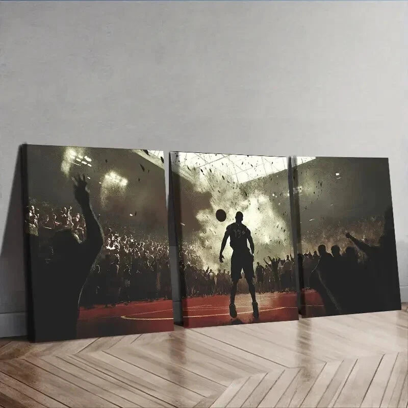 3-Piece The Winning Goal Wall Art Set - 50x70cm Framed Canvas Prints | High Quality 100% Australian Made | Ready to Hang | Perfect for Living Room, Bedroom & Office Decor