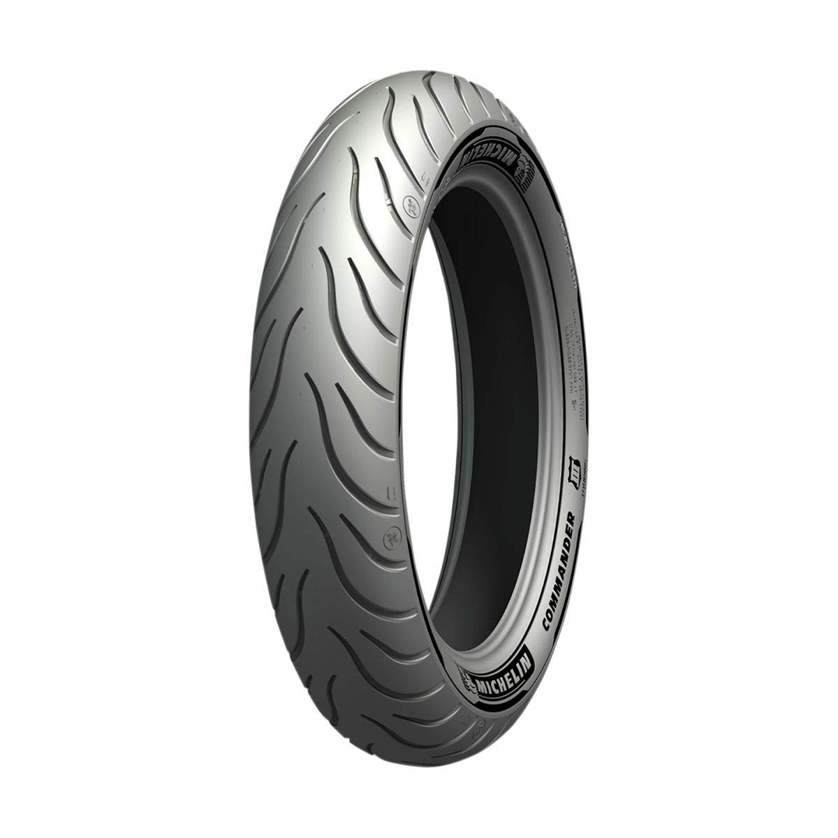 MICHELIN Commander III Touring Front Motorcycle Tire - 130/90B-16 (73H) - High-Performance Cruiser Tire for Long-Distance Riding & Highway Comfort