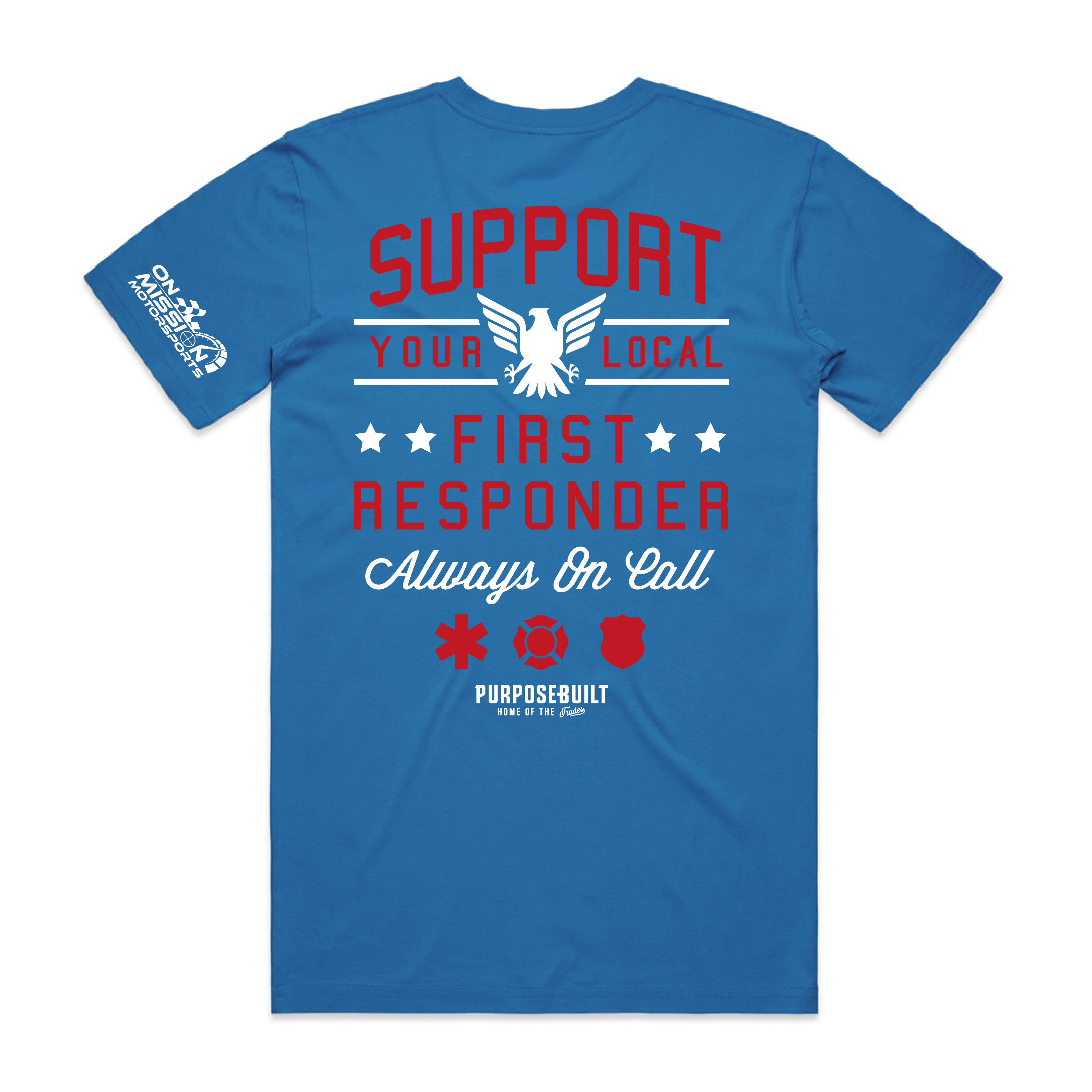 Limited Edition Arctic Blue T-Shirt for Men & Women - Always on Call Crewneck Tee - Comfortable Casual Wear for Work, Travel & Everyday Use