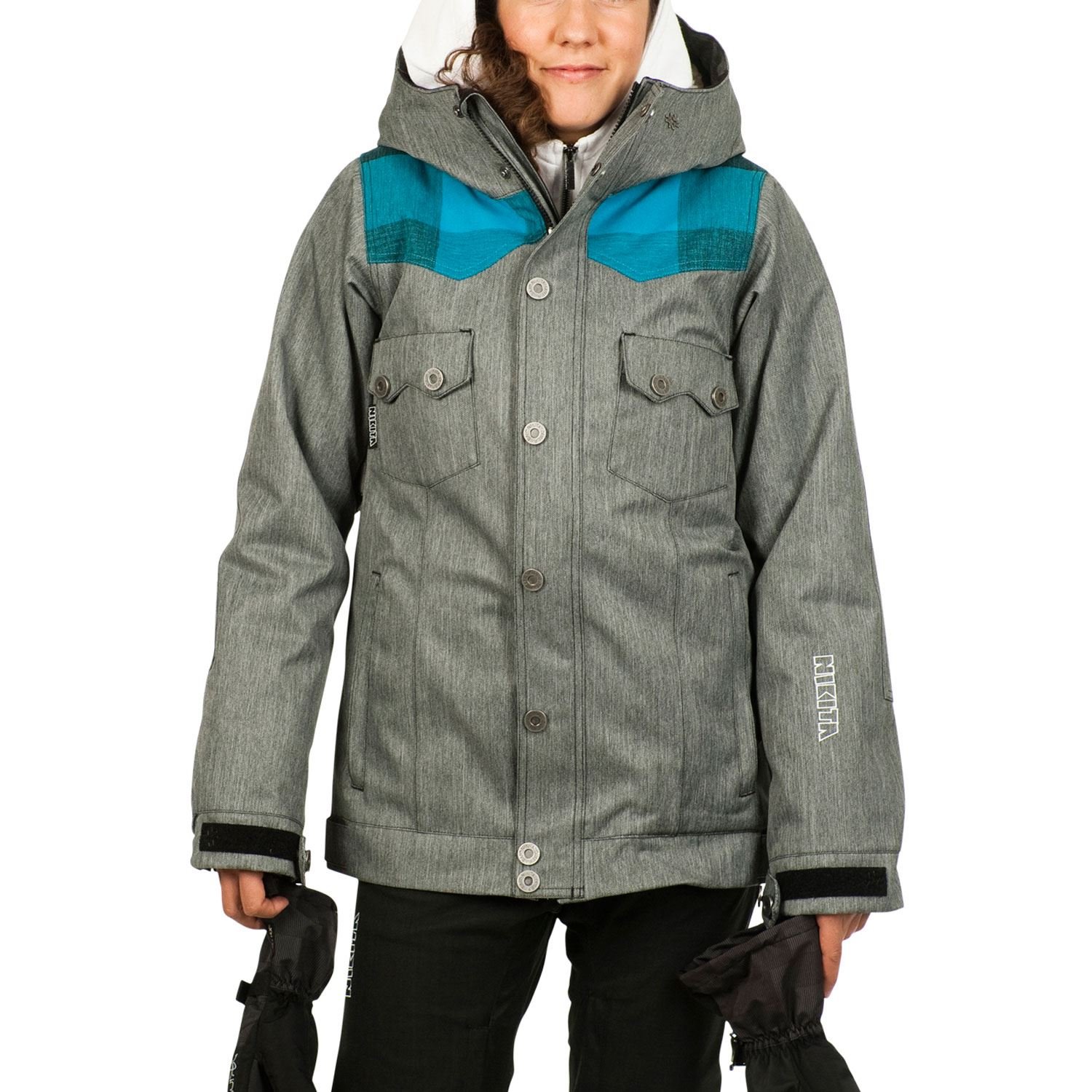 Nikita Women's Mayon Jacket - Waterproof Windbreaker with Hood, Lightweight Outdoor Raincoat for Hiking, Running & Travel