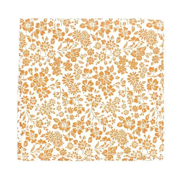 L A Smith Annabella Bartlett Silk Tie and Pocket Square Set - Premium Liberty Fabric for Men's Formal Wear & Wedding Accessories