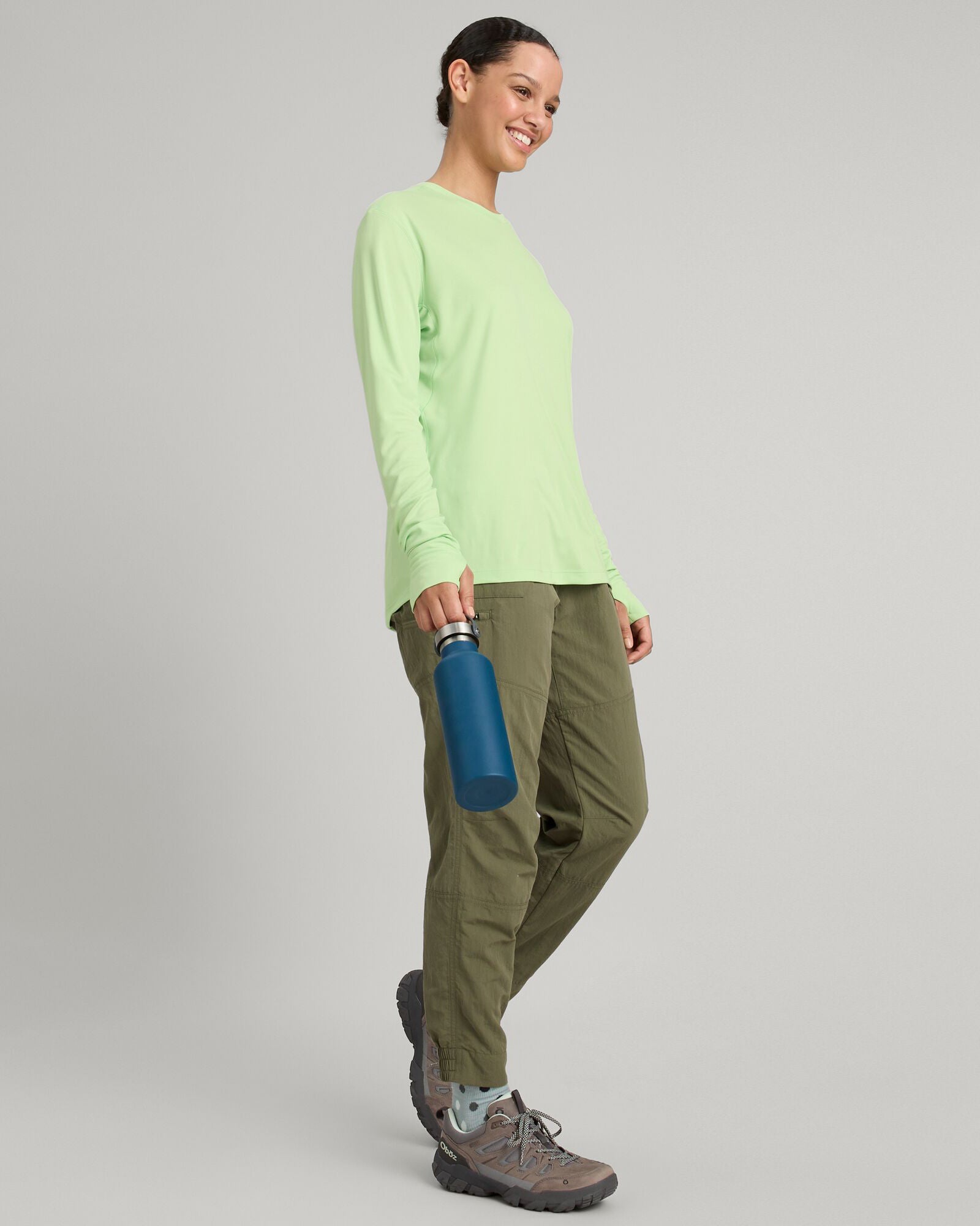 Women's SUN Stopper UPF 50+ Long Sleeve UV Protection Shirt - Lightweight Breathable Sunblock Top for Outdoor Activities, Hiking & Beach Wear