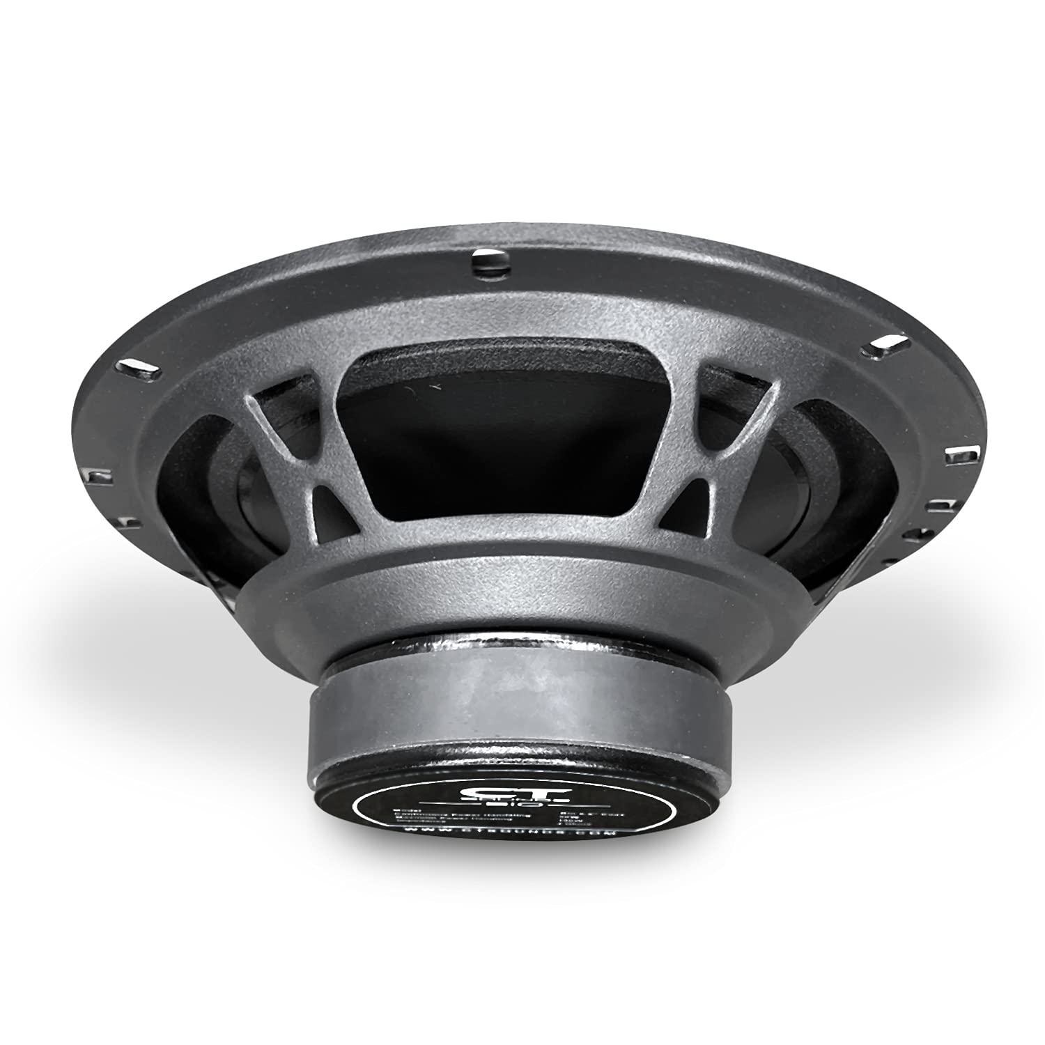 CT Sounds Bio 6.5-Inch 2-Way Coaxial Car Speakers with Silk Dome Tweeters - High Performance Full Range Audio for Cars, Trucks & SUVs - Perfect for Upgrading Factory Stereo Systems