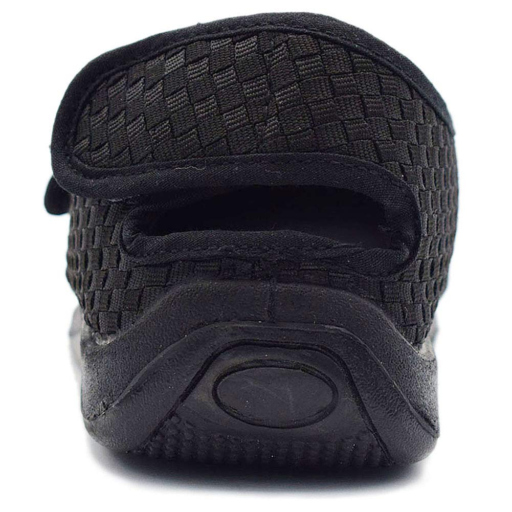 W&LESVAGO Women's Diabetic Slippers - Adjustable Edema Sandals for Swollen Feet, Extra Wide Comfort Footwear, Orthopedic Shoes for Elderly - Perfect for Home, Hospital & Post-Surgery Recovery