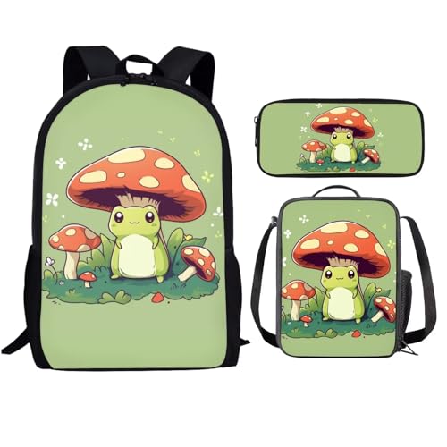 Cute Mushroom Frog 2