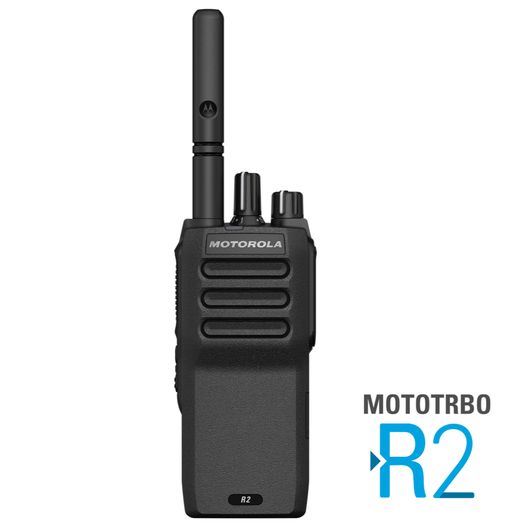 MOTOTRBO R2 Digital Two-Way Portable Radio - Long Range, Durable & Reliable for Outdoor Adventures, Construction & Emergency Communication
