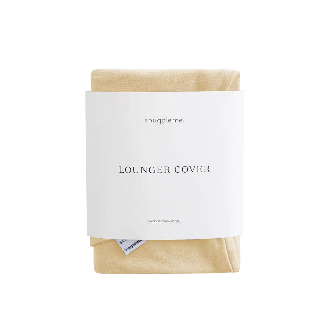 Organic Cotton Cover for Snuggle Me Infant Lounger - Soft & Breathable Baby Nest Cushion Protector - Perfect for Nursery, Playtime & Co-Sleeping
