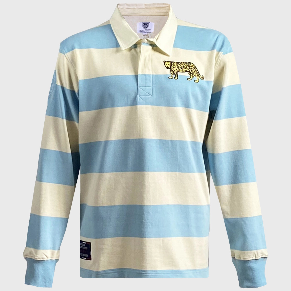 Ellis Rugby Argentina 1985 Vintage Long Sleeve Rugby Jersey - Retro Rugby Shirt for Men - Perfect for Rugby Fans, Sports Enthusiasts & Vintage Collectors - Great for Game Day, Casual Wear & Collecting