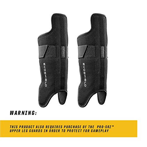 EVOShield Pro-SRZ™ Baseball & Fastpitch Leg Guards - Protective Shin Guards for Youth & Adult Players - Ideal for Games, Practices & Training Sessions
