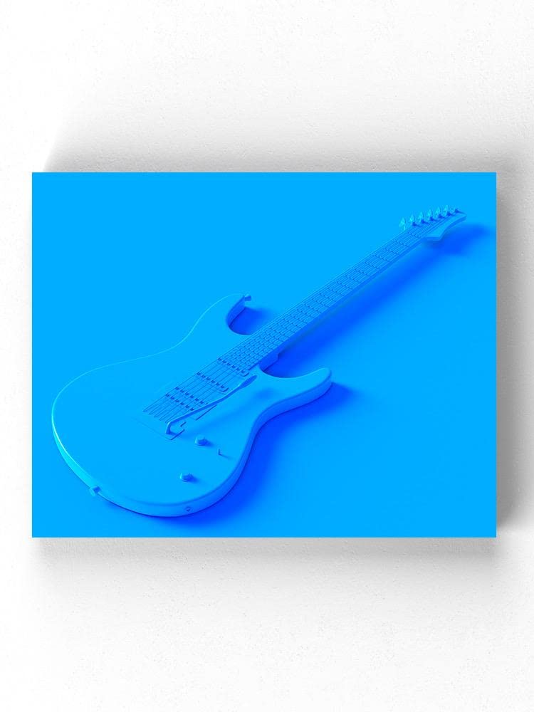 Electric Guitar with Blue Wrapped Canvas - Professional Quality for Beginners & Musicians | Perfect for Live Performances, Studio Recording & Home Practice