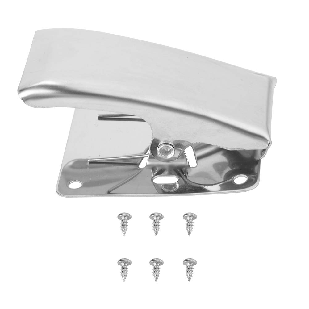 Stainless Steel Fish Cleaning Board with Clamp & Screws for Kitchen & Outdoor