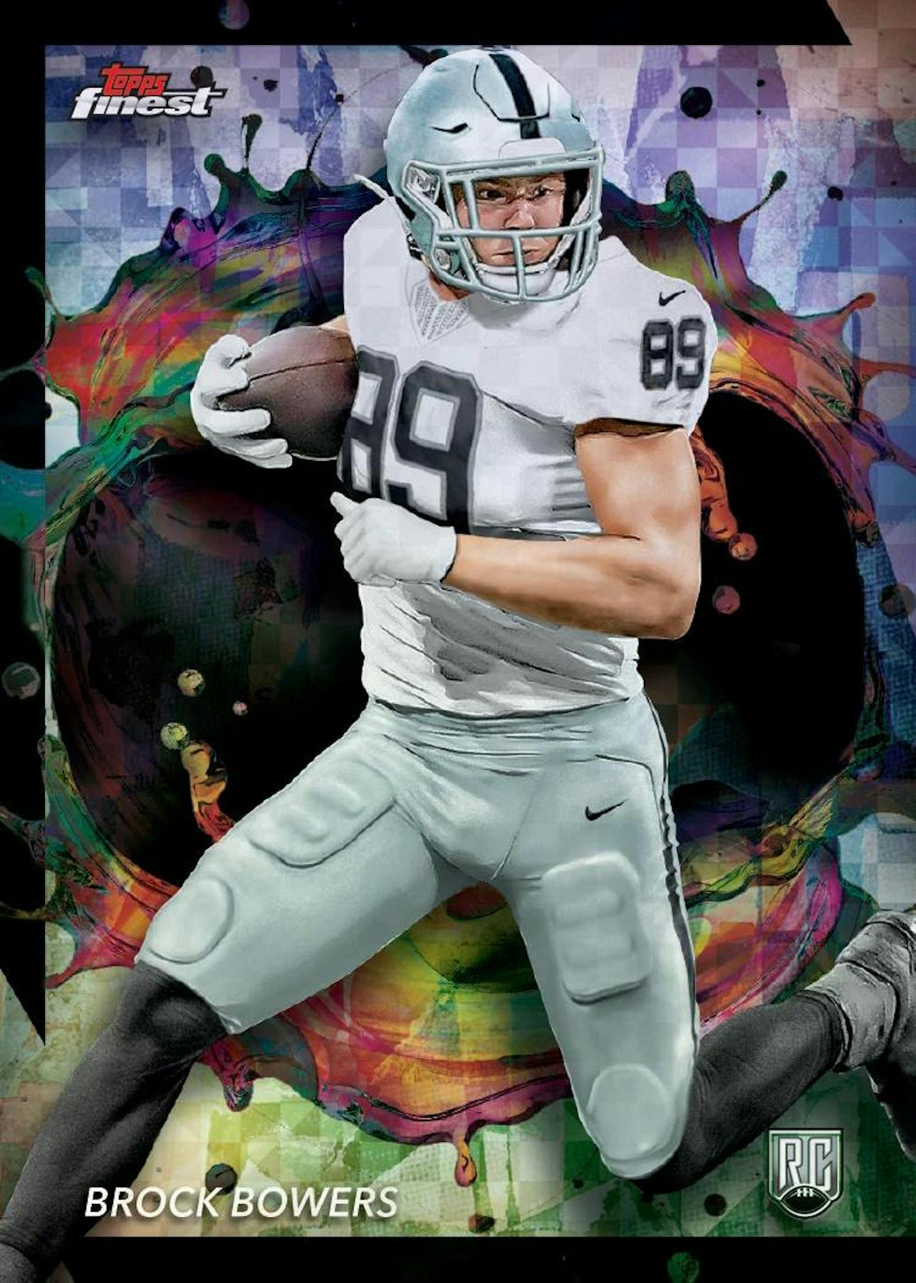2024 Topps Finest Football Hobby Box - Premium NFL Trading Cards Collection for Collectors & Investors - Perfect for Sports Memorabilia Displays, Fantasy Football Drafts & Gift Giving