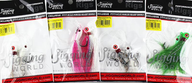 Jigging World BuckEye Fluke Candy Hi Lo Rigs - Premium Saltwater Fishing Rigs for Fluke, Flounder & Sea Bass | Perfect for Offshore & Inshore Fishing Trips