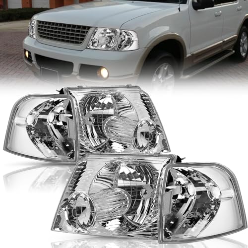 Chrome Housing with Clear Reflector