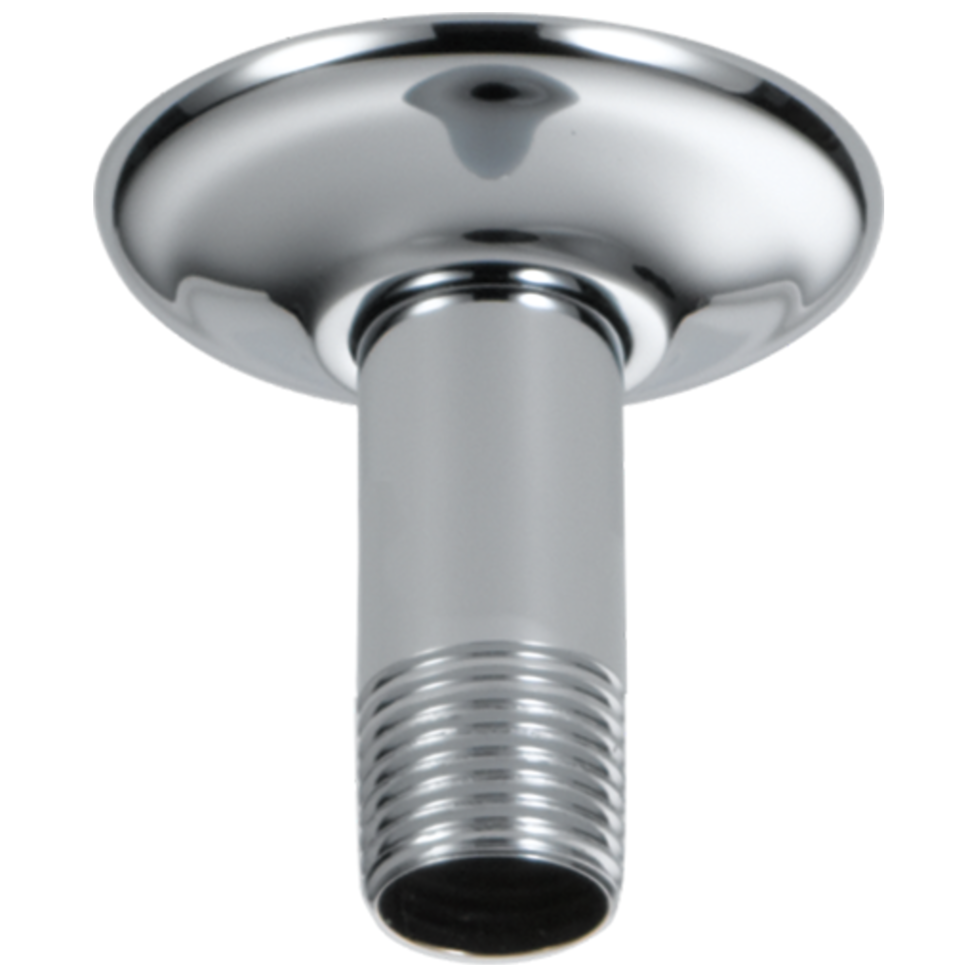 Delta U4996 Chrome 3 Ceiling Mount Shower Arm and Flange - Durable Bathroom Fixture for Modern & Traditional Showers