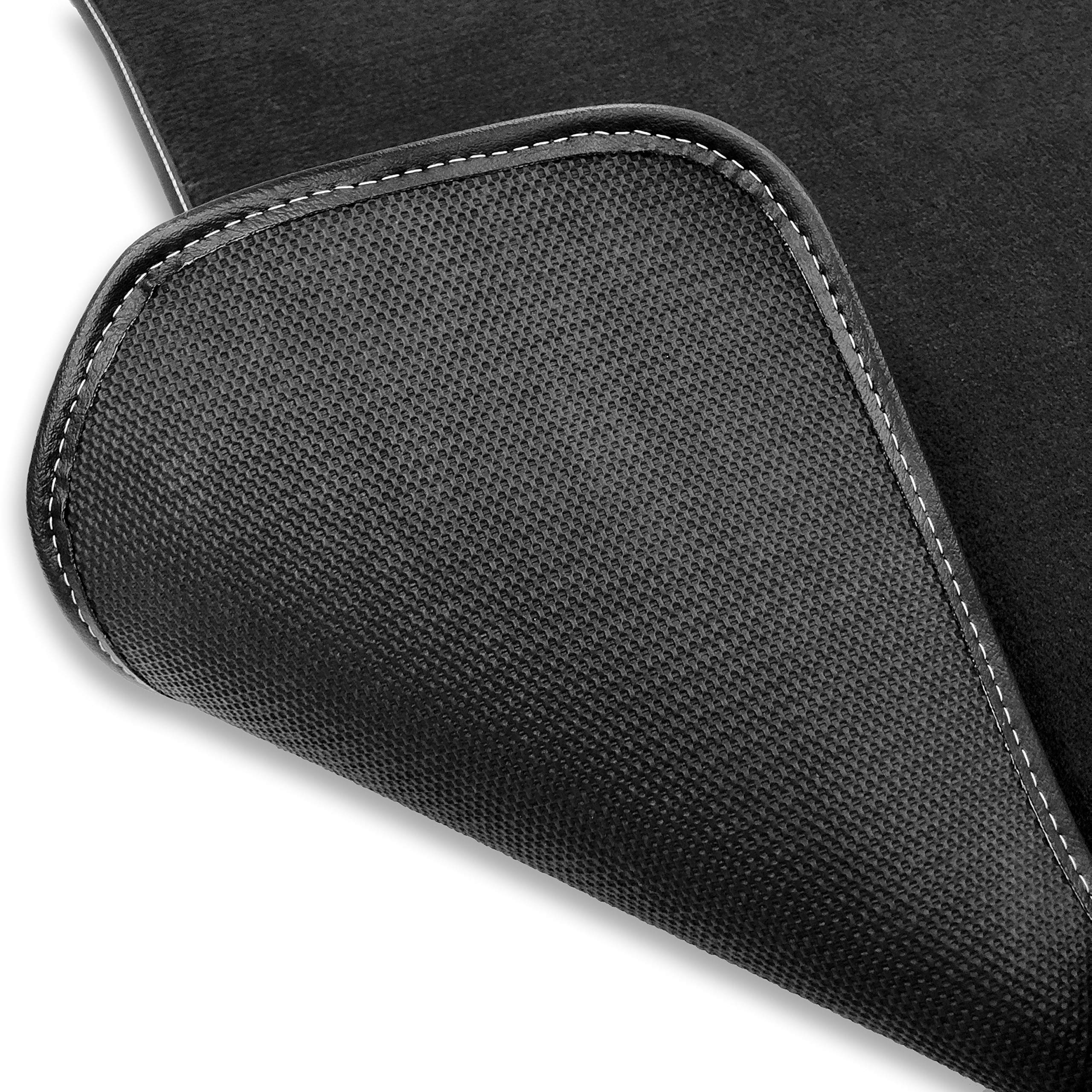 Premium Custom-Fit Carpeted Floor Mats for Corvette C7 2014-2019 - Luxury Car Floor Liners with Flags Design (Charcoal, Convertible Grand Sport) | Perfect for Road Trips & Car Shows