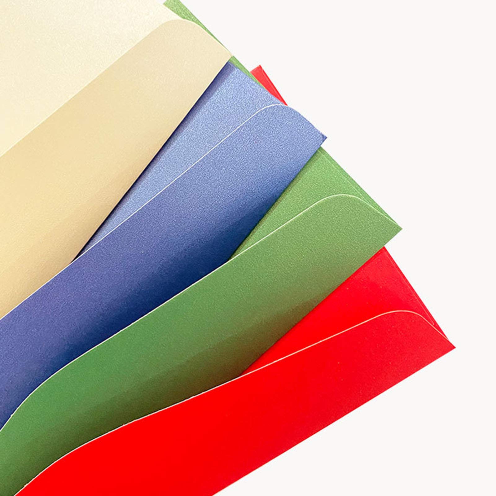 60 PCS Metallic Colorful Invitation Envelopes 8.7x4.3 Inch - Gift Card & Cash Envelopes for Weddings, Parties, Greeting Cards and Money Gifts (60 Pack)