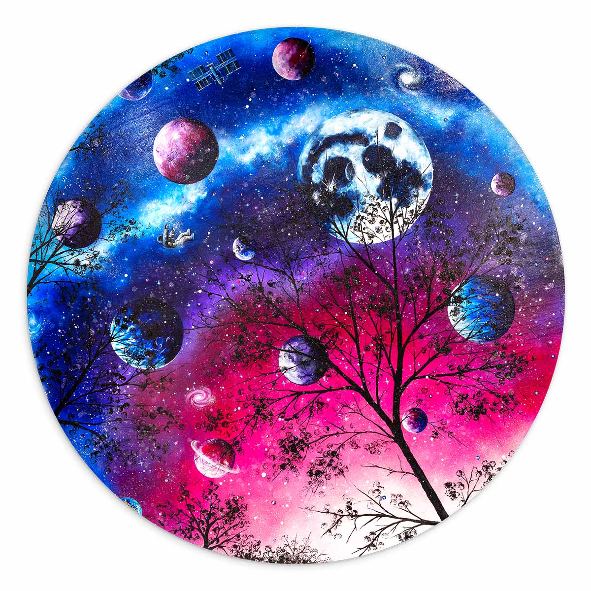 A World of Our Own - Original Artwork for Home & Office Decor | Perfect for Living Rooms, Bedrooms, and Workspaces
