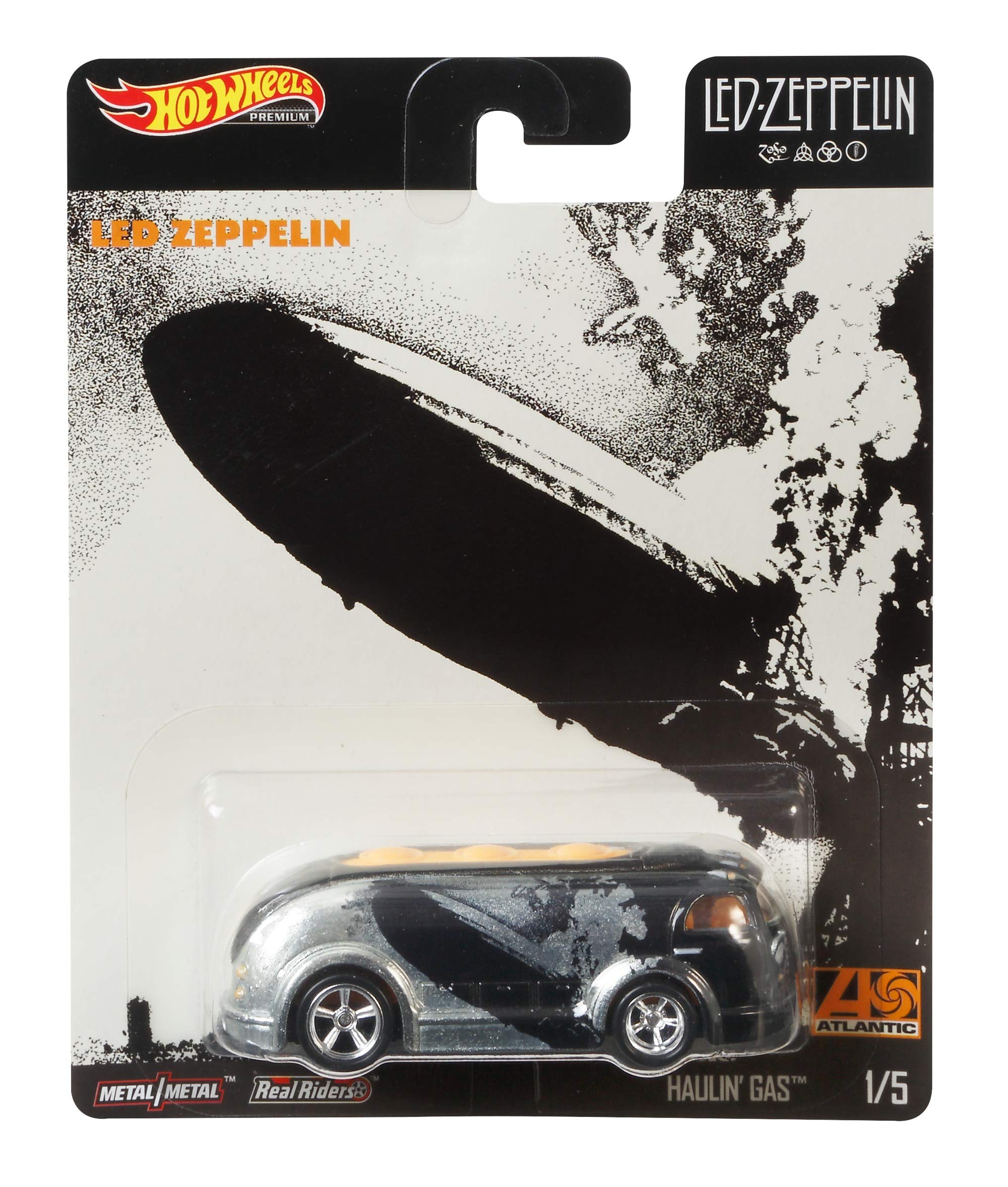 Hot Wheels Led Zeppelin Haulin' Gas Die-Cast Vehicle - Collectible Toy Car for Kids & Adults, Perfect for Display & Play