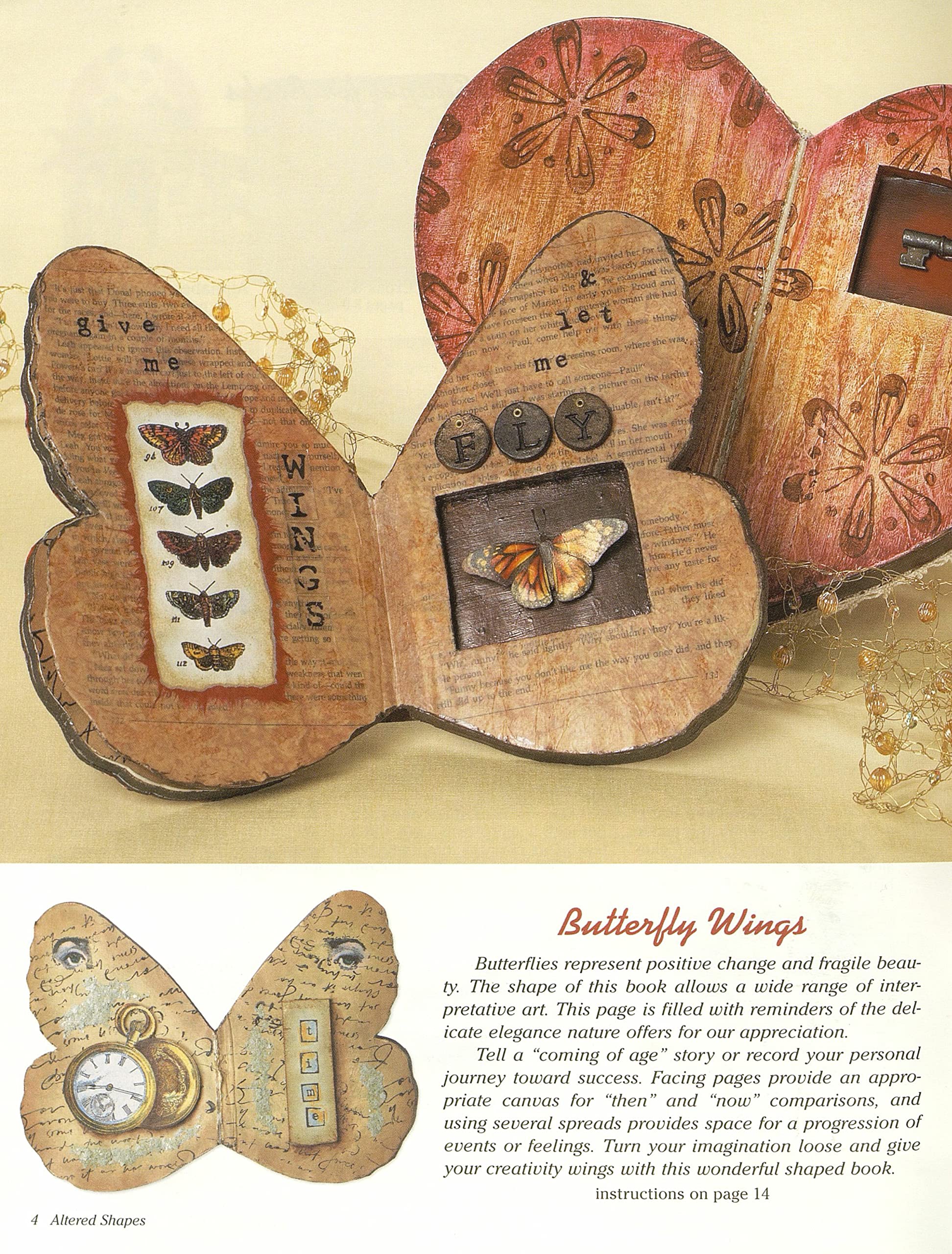 Unique Altered Books & Journals for Art, Scrapbooking & Mixed Media Projects - Creative DIY Altered Pages for Crafting, Journaling & Home Decor