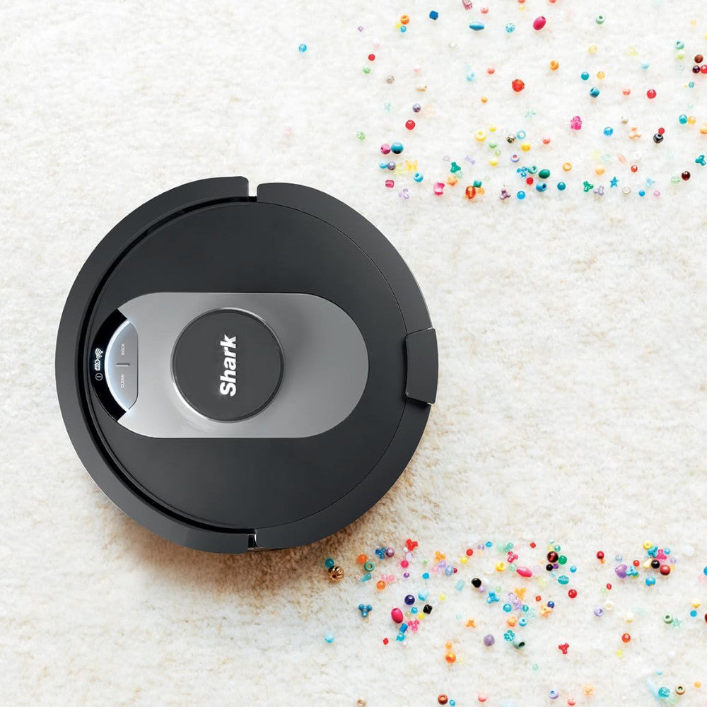 SHARK UR2500SR AI Ultra Robot Vacuum Cleaner - Certified Refurbished with Home Essentials Warranty - Perfect for Pet Hair, Hardwood Floors & Smart Home Cleaning