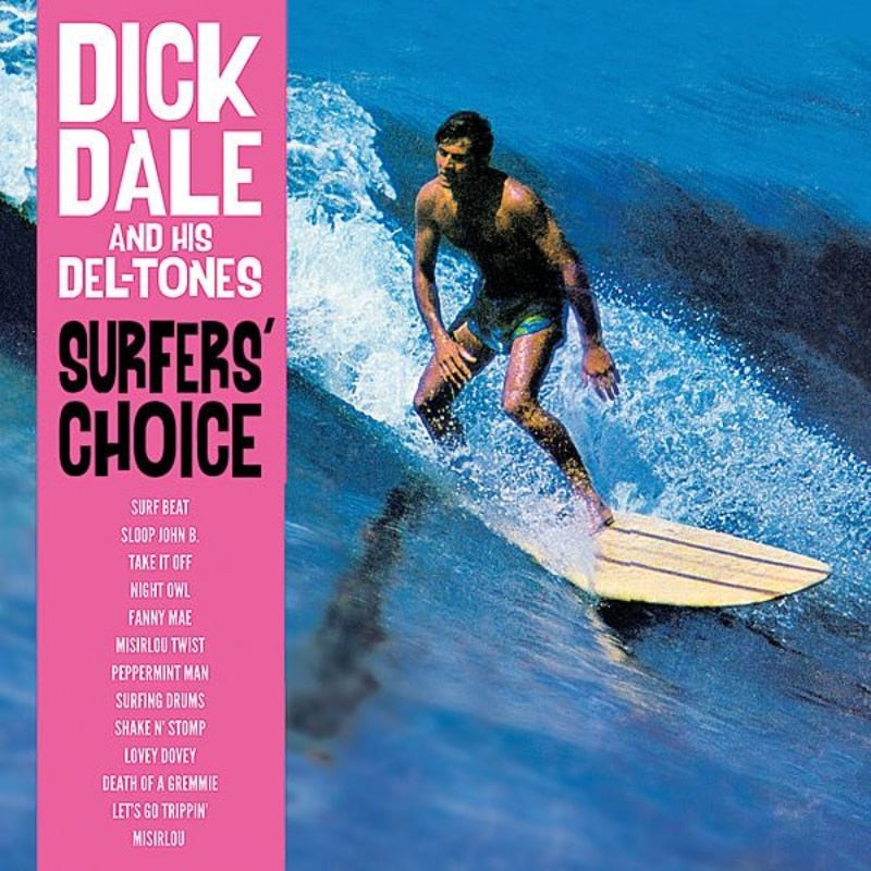 Dick Dale and the Deltones Surfers' Choice Vinyl LP Record - Classic Surf Rock Music for Beach Parties, Retro Collections & Vinyl Enthusiasts