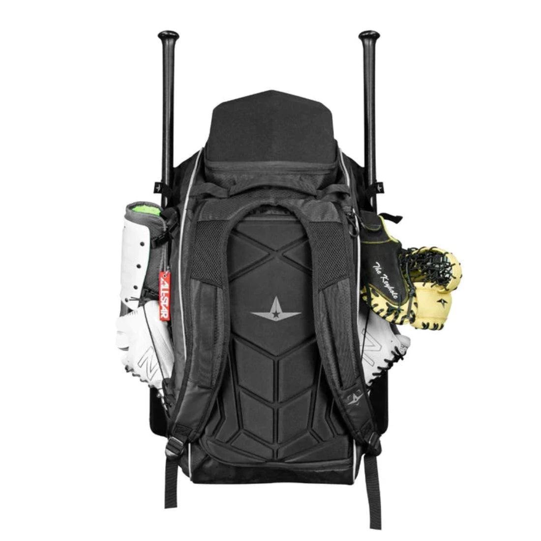 All Star MVP Pro Catcher's Batpack - Durable Baseball Equipment Bag for Players & Coaches | Perfect for Training, Games & Travel