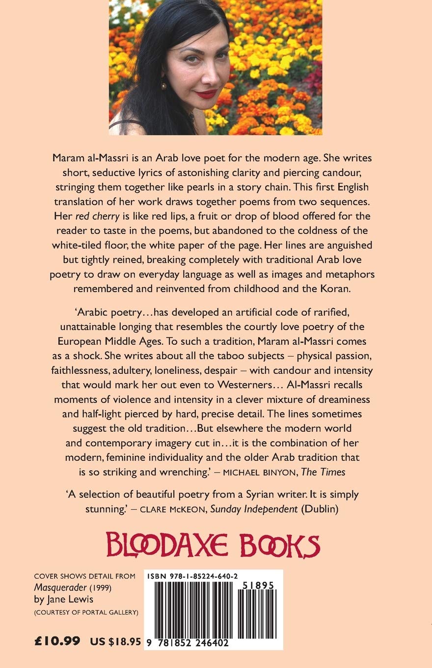 Red Cherry on White Tile Floor: Bilingual Selected Poems (English & Arabic Edition) - Perfect for Poetry Lovers & Language Learners