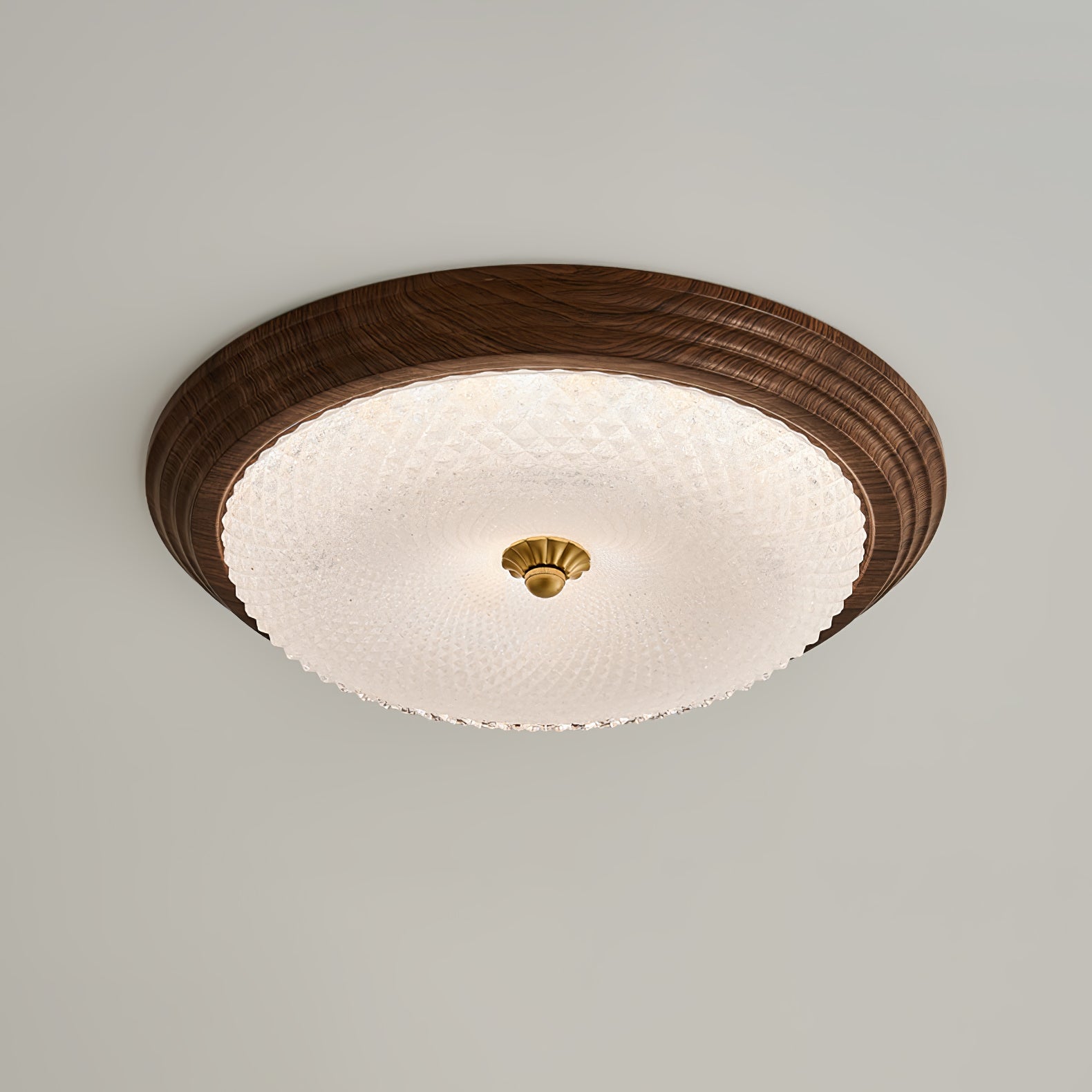 Modern Arlington Ceiling Lamp - Energy Efficient LED Flush Mount Light Fixture for Living Room, Bedroom, Kitchen & Hallway - Sleek Design with Dimmable Brightness